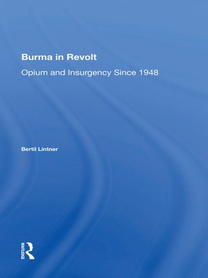 cover image of Burma In Revolt